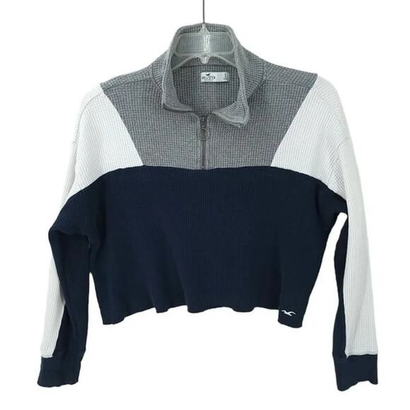 Hollister Women's Waffle Knit Crop Top - Picture 1 of 6